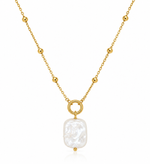 Load image into Gallery viewer, Luna Pearl Necklace