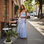 Load image into Gallery viewer, Tiered Maxi Skirt