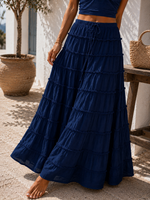 Load image into Gallery viewer, Tiered Maxi Skirt