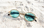 Load image into Gallery viewer, Rhinestone Round Sunglasses
