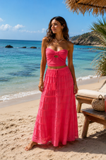 Load image into Gallery viewer, Tiered Maxi Skirt