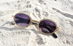 Load image into Gallery viewer, Rhinestone Round Sunglasses