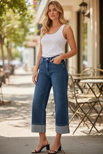 Load image into Gallery viewer, The Foldover Denim