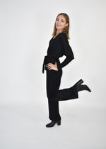 Load image into Gallery viewer, Cozy Luxe Wrap Jumpsuit