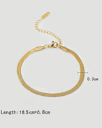 Load image into Gallery viewer, Multi Style 18K Gold Plated Steel Chain Bracelets