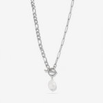 Load image into Gallery viewer, The Coastal Pearl Toggle Necklace