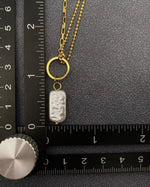 Load image into Gallery viewer, Imitation Baroque Pearl Charm18K
Golden Ss Necklace