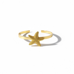 Load image into Gallery viewer, Golden Starfish Cuff
