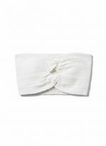 Load image into Gallery viewer, Ivory Twist Bandeau Top