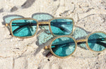 Load image into Gallery viewer, Rectangular Rhinestone Infused
Metal Sunglasses