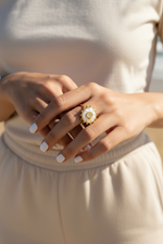 Load image into Gallery viewer, Shattered Shell 18K Gold Plated S.Steel