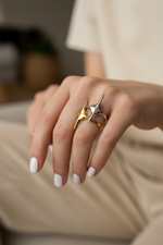 Load image into Gallery viewer, Star Edge Ring