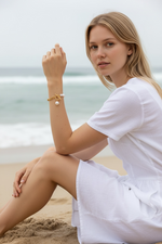 Load image into Gallery viewer, Pearl Chain Drop Bracelet
