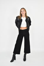 Load image into Gallery viewer, Harper Distressed Denim Jacket
