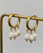 Load image into Gallery viewer, Triple Pearl Charm
