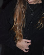 Load image into Gallery viewer, Washed Corduroy Frayed
Shacket jacket
