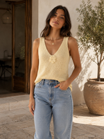Load image into Gallery viewer, Buttercream Knit Top

