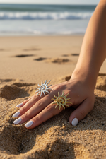 Load image into Gallery viewer, Sun Spiral Ring
