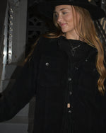 Load image into Gallery viewer, Washed Corduroy Frayed
Shacket jacket
