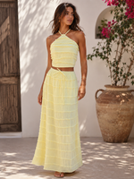 Load image into Gallery viewer, Ruffle Halter Top
