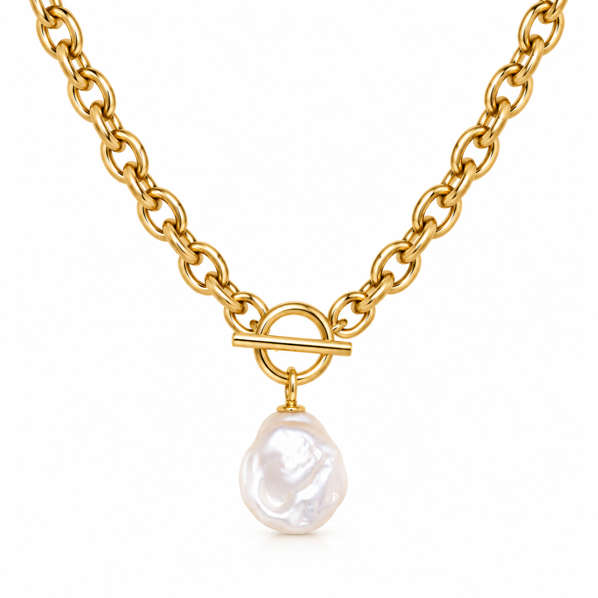 Sienna pearl necklace
