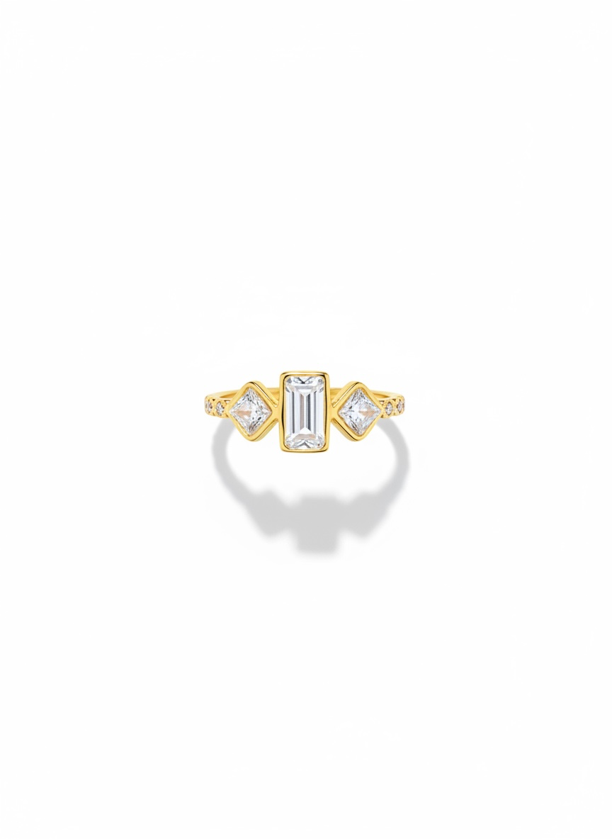 Royal Emerald Cut Ring