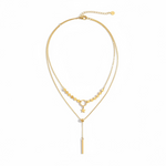 Load image into Gallery viewer, Golden Star Drop Necklace
