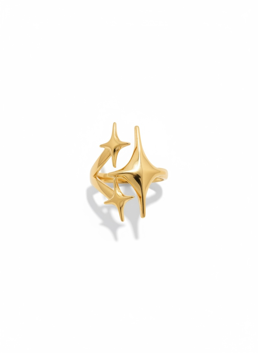Golden Star Ring