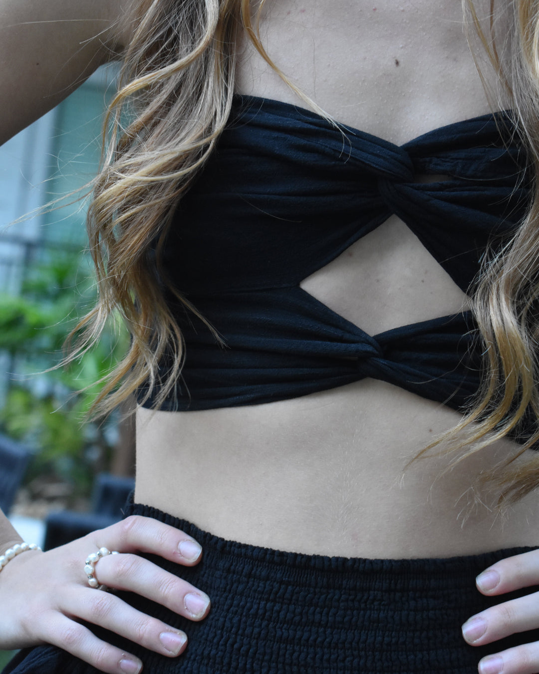 Luna Twist Bandeau - top