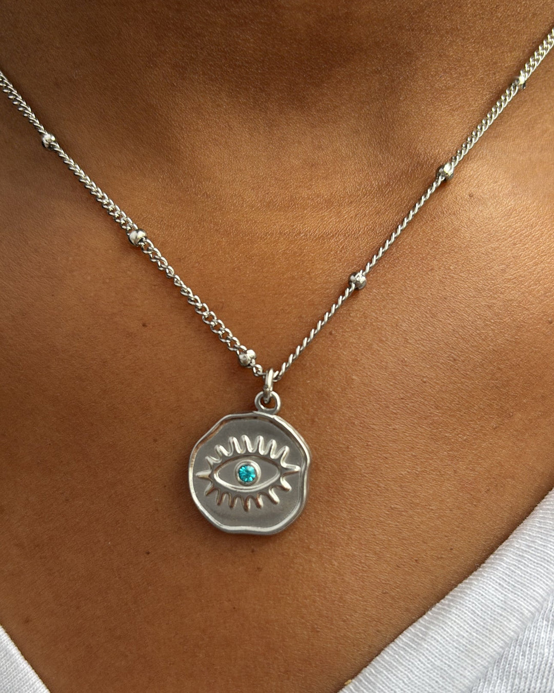 Luminous Eye Necklace