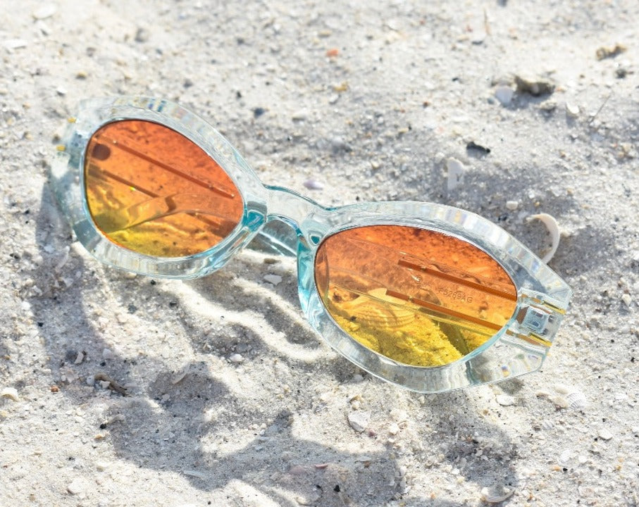 Chunky round crystal color
wholesale sunglasses