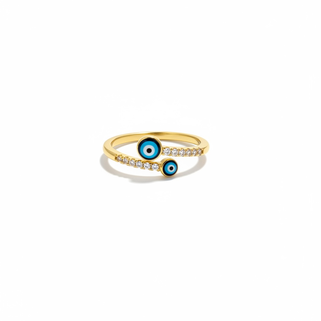 Evil eye ring