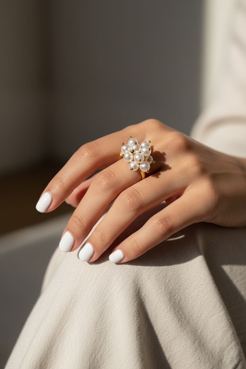 The Pearl Bloom Ring