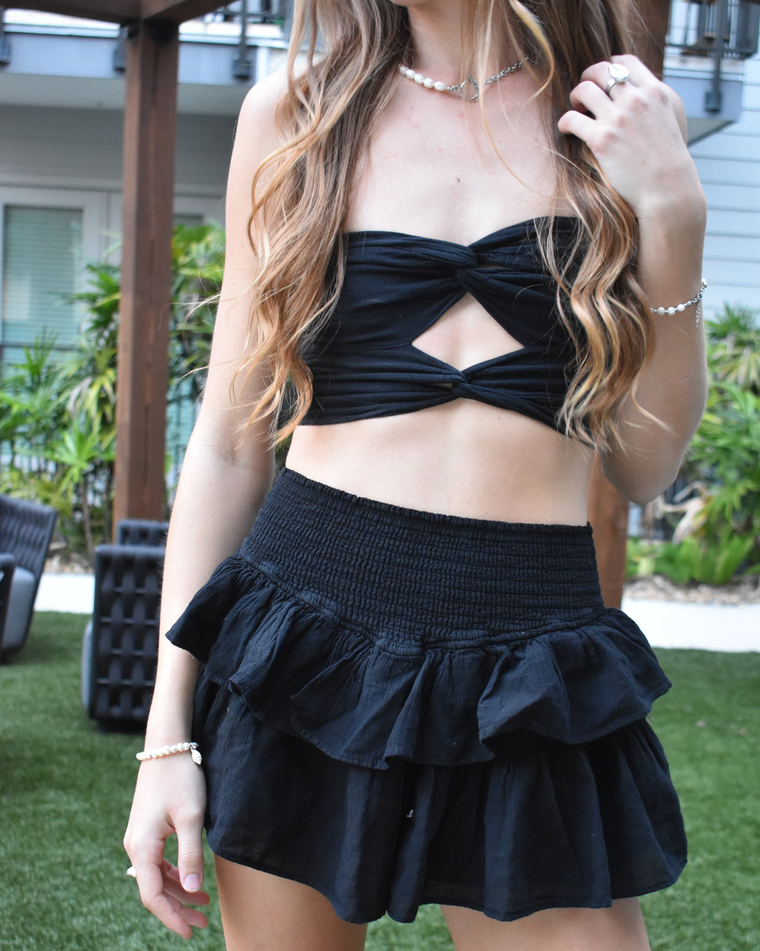 Luna Twist Bandeau - top