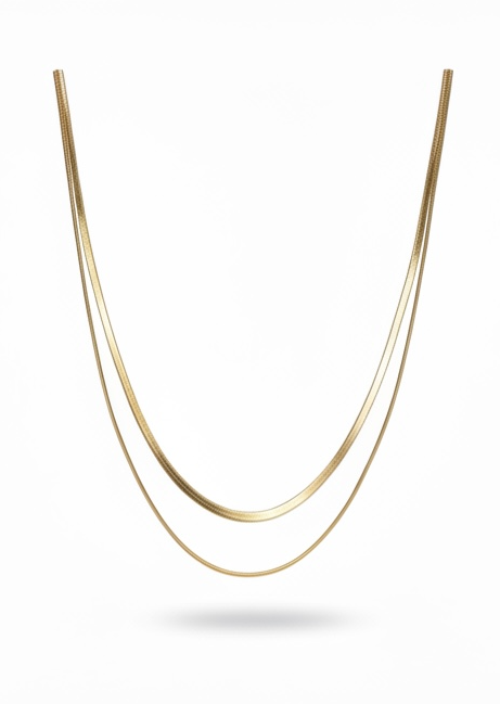 Coastal layers necklace