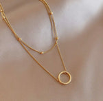 Load image into Gallery viewer, Simple Gold Necklace Layered
Stainless Steel
