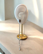 Load image into Gallery viewer, A falling earring silver long

