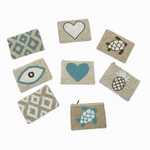 Load image into Gallery viewer, Bali Beaded Mini Pouch
