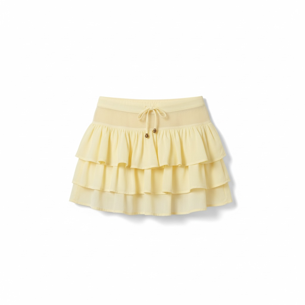 Sunset Tiered Ruffle Skirt