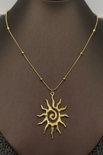 Load image into Gallery viewer, Sun Charm Necklace
