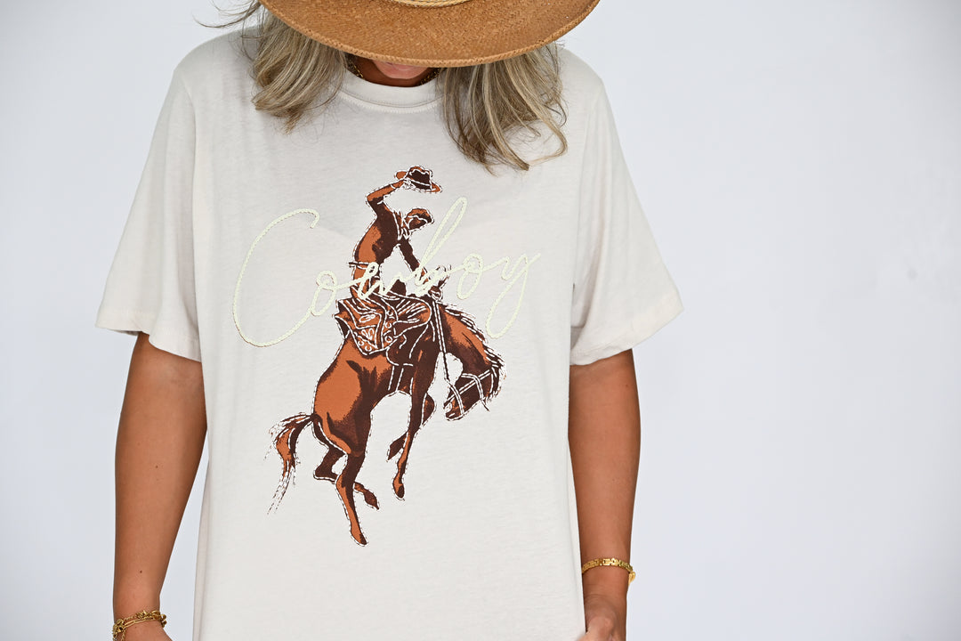 Cowboy Spirit Graphic Tee
