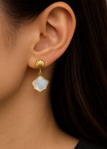 Load image into Gallery viewer, Seashell Bloom Earrings
