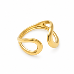 Load image into Gallery viewer, Double Teardrop Ring
