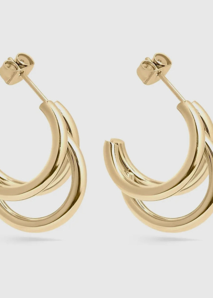 Huggie hoop earrings