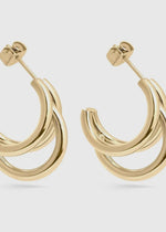 Load image into Gallery viewer, Huggie Hoop Earrings
