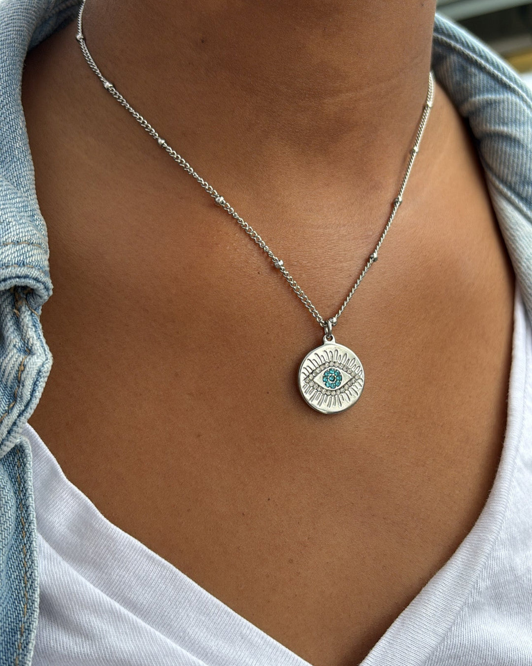 Radiant Eye Necklace