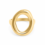 Load image into Gallery viewer, Sculpted Oval Ring
