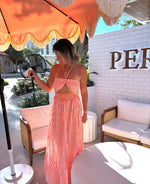 Load image into Gallery viewer, Sunset Stripe Maxi Dress
