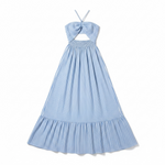 Load image into Gallery viewer, Sunset Stripe Maxi Dress
