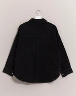 Load image into Gallery viewer, Washed Corduroy Frayed
Shacket jacket
